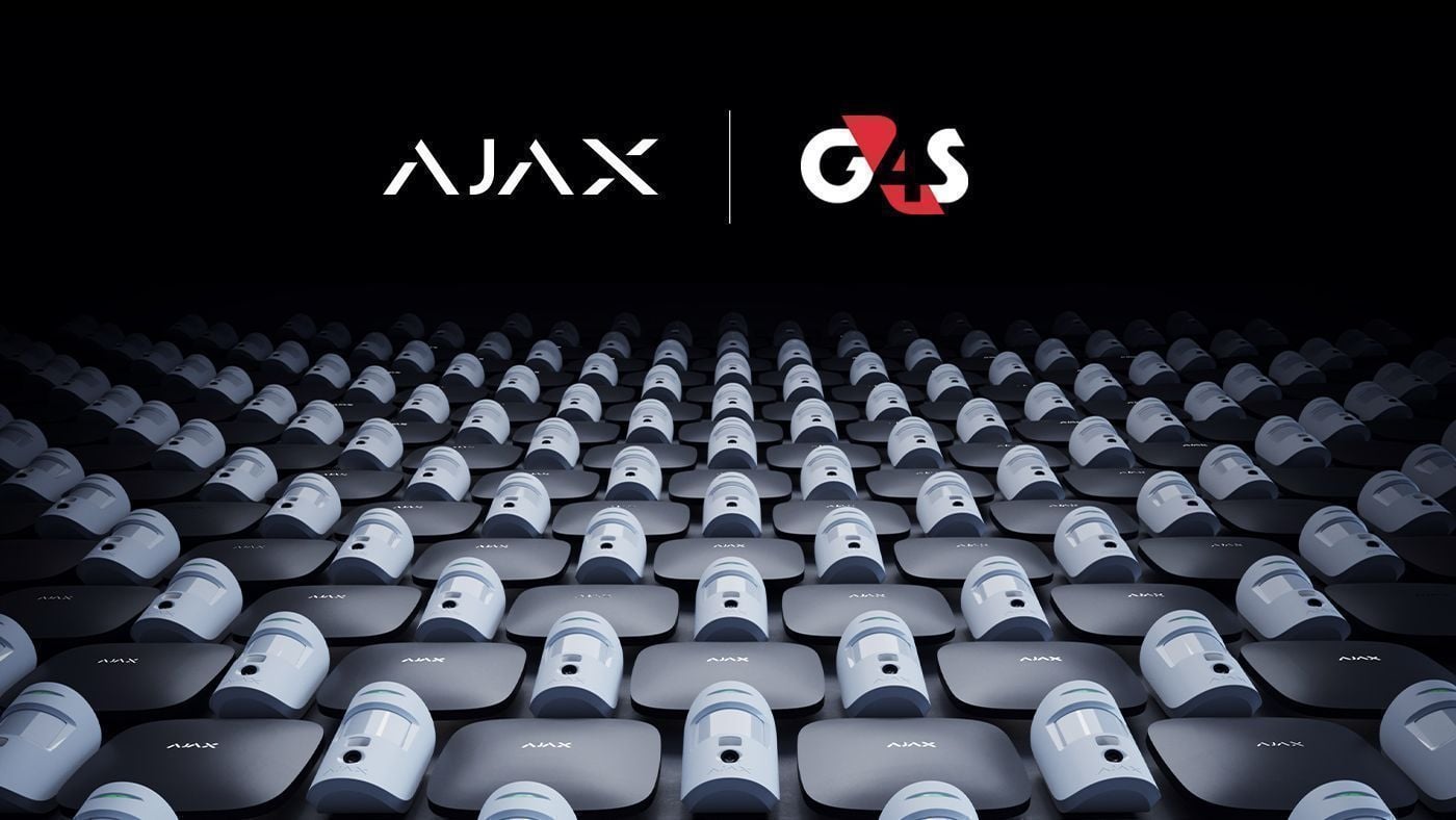 Ajax Systems розпочинає співпрацю з гігантом у сфері безпеки G4S