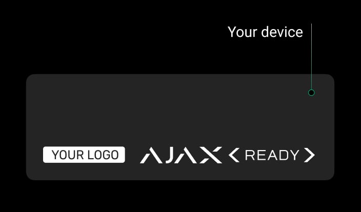 Avoid placing the logo on the edge of the image.