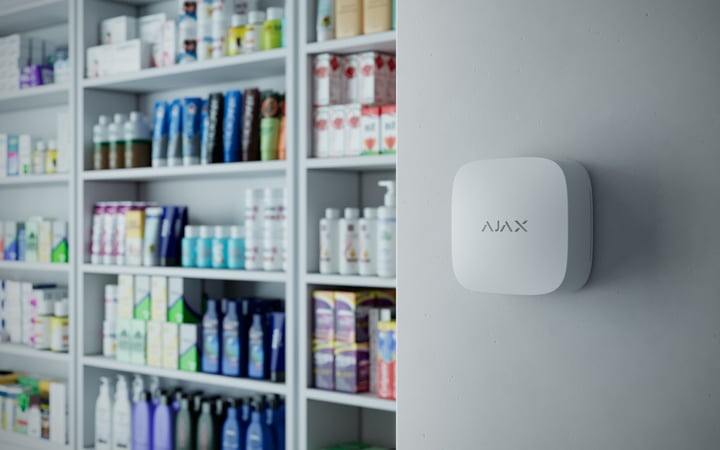 Ajax LifeQuality is a smart air quality monitor
