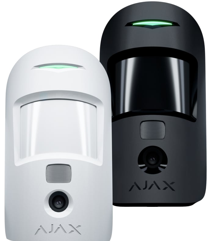 AJAX MotionCam PhOD Detector de movimiento inalámbrico que toma