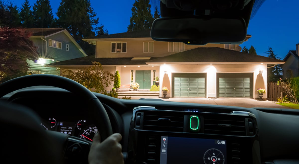 ajax automate outdoor light