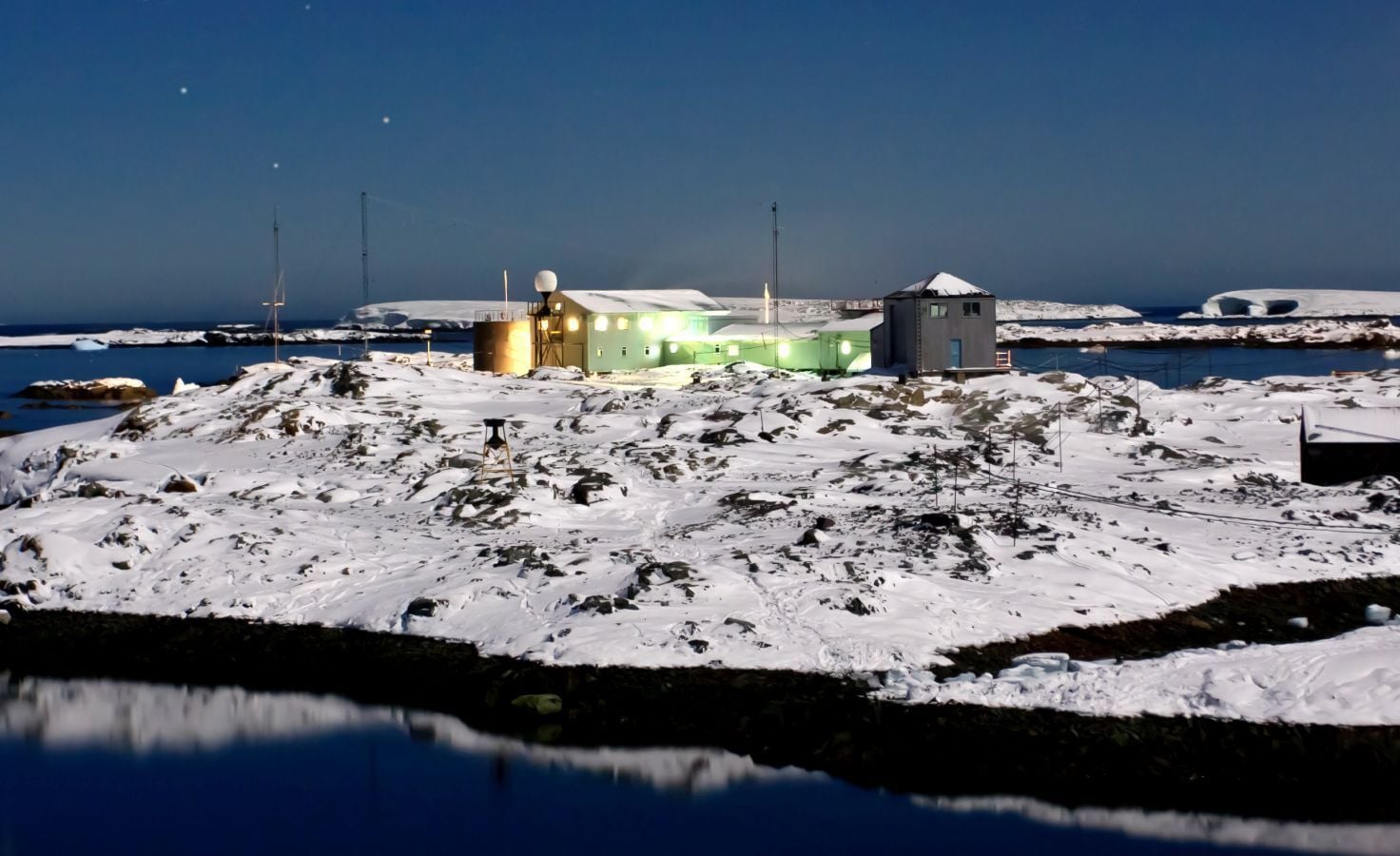 Protection incendie en Antarctique