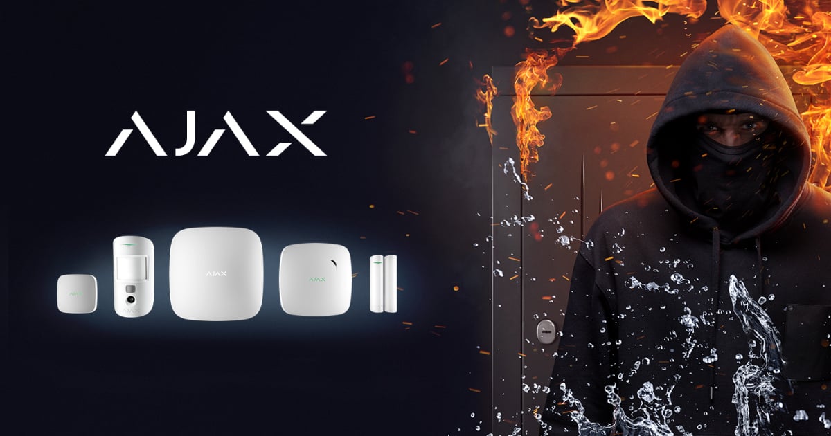 Through fire, water, and sparks: Ajax Systems launches a massive advertising campaign