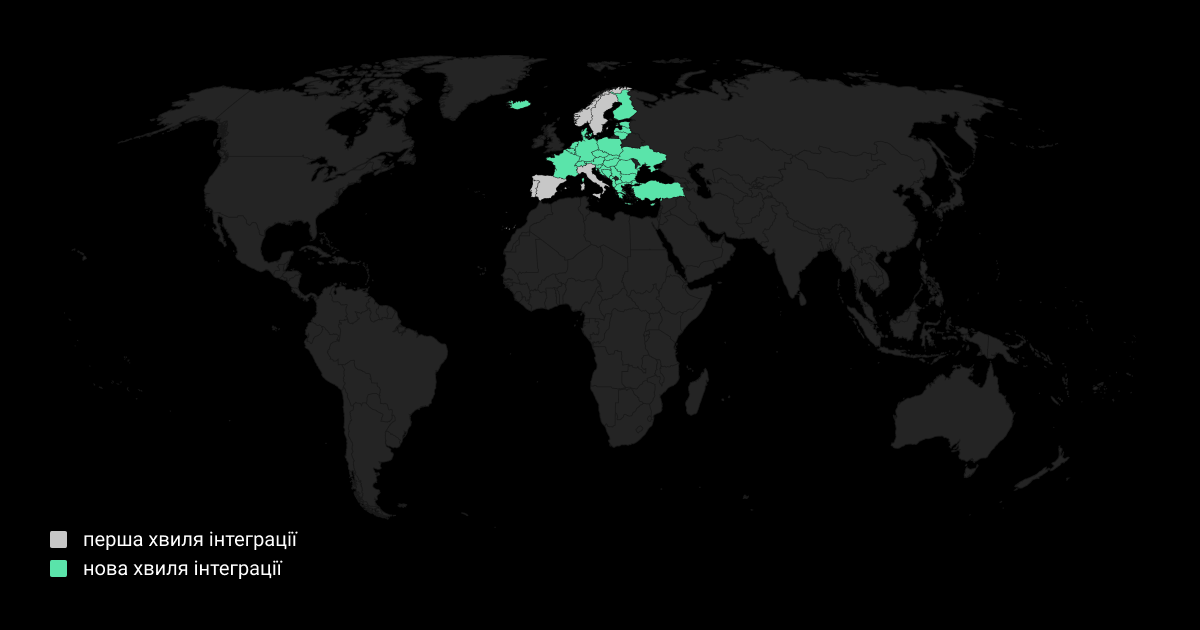 Map regions