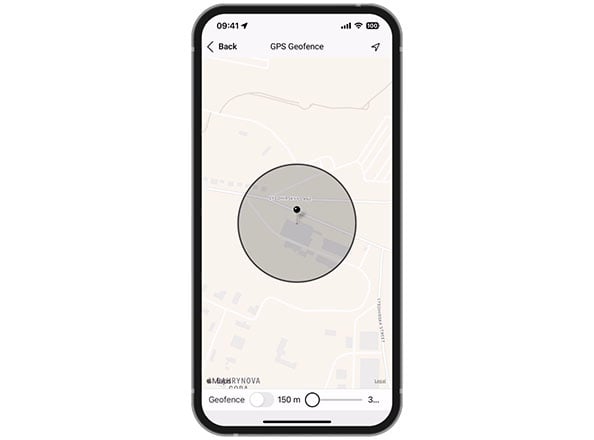 App geofence