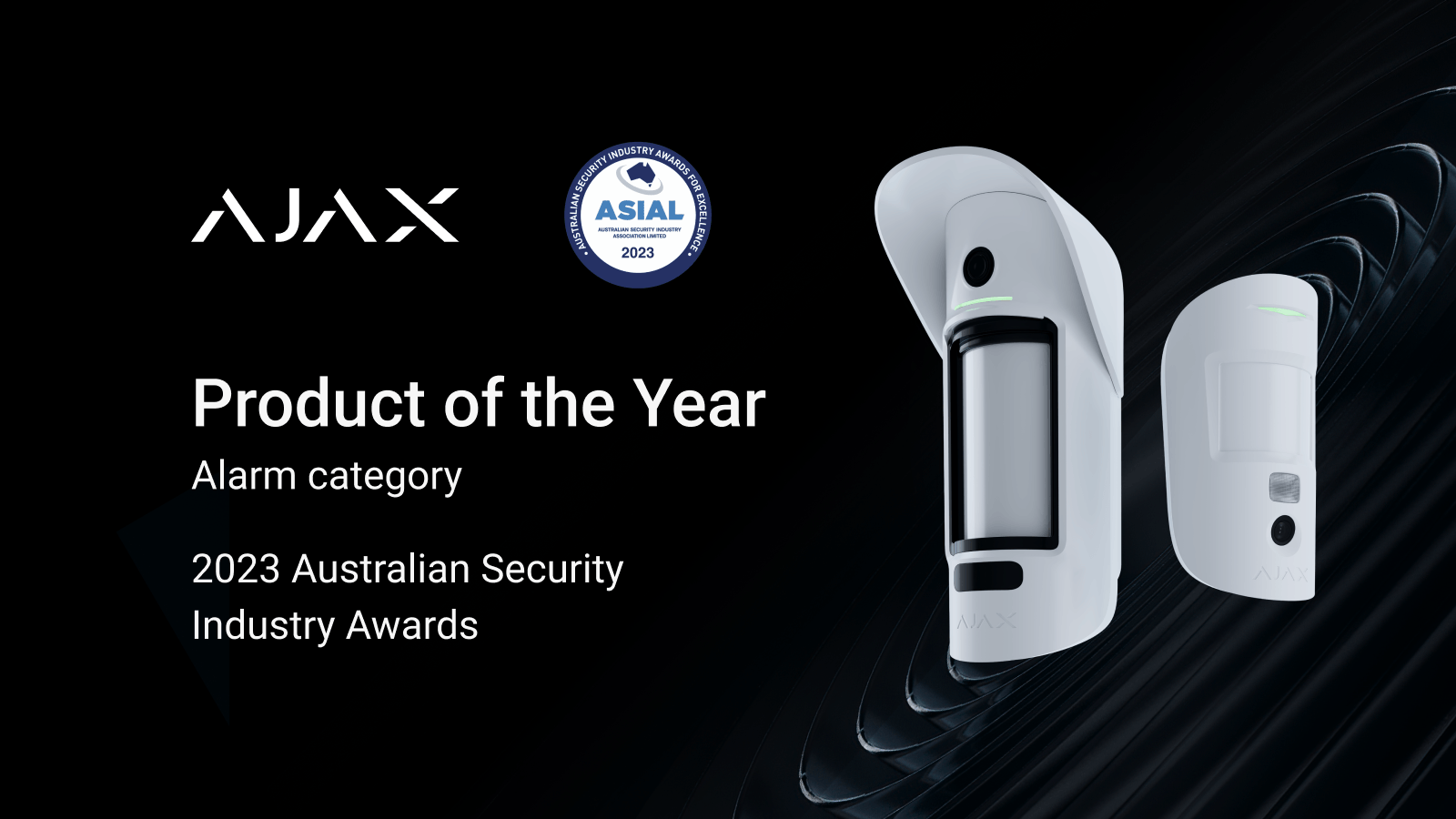 Zwycięstwo MotionCam (PhOD) i MotionCam Outdoor (PhOD) Australian Security Industry Awards 2023