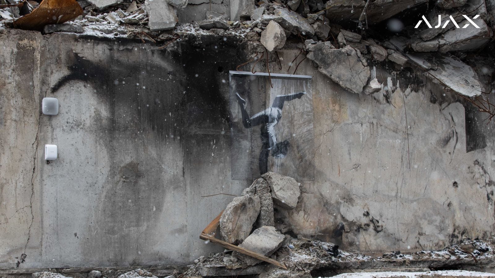 Guarding symbols of resilience: How Ajax protects Banksy’s works in Ukraine
