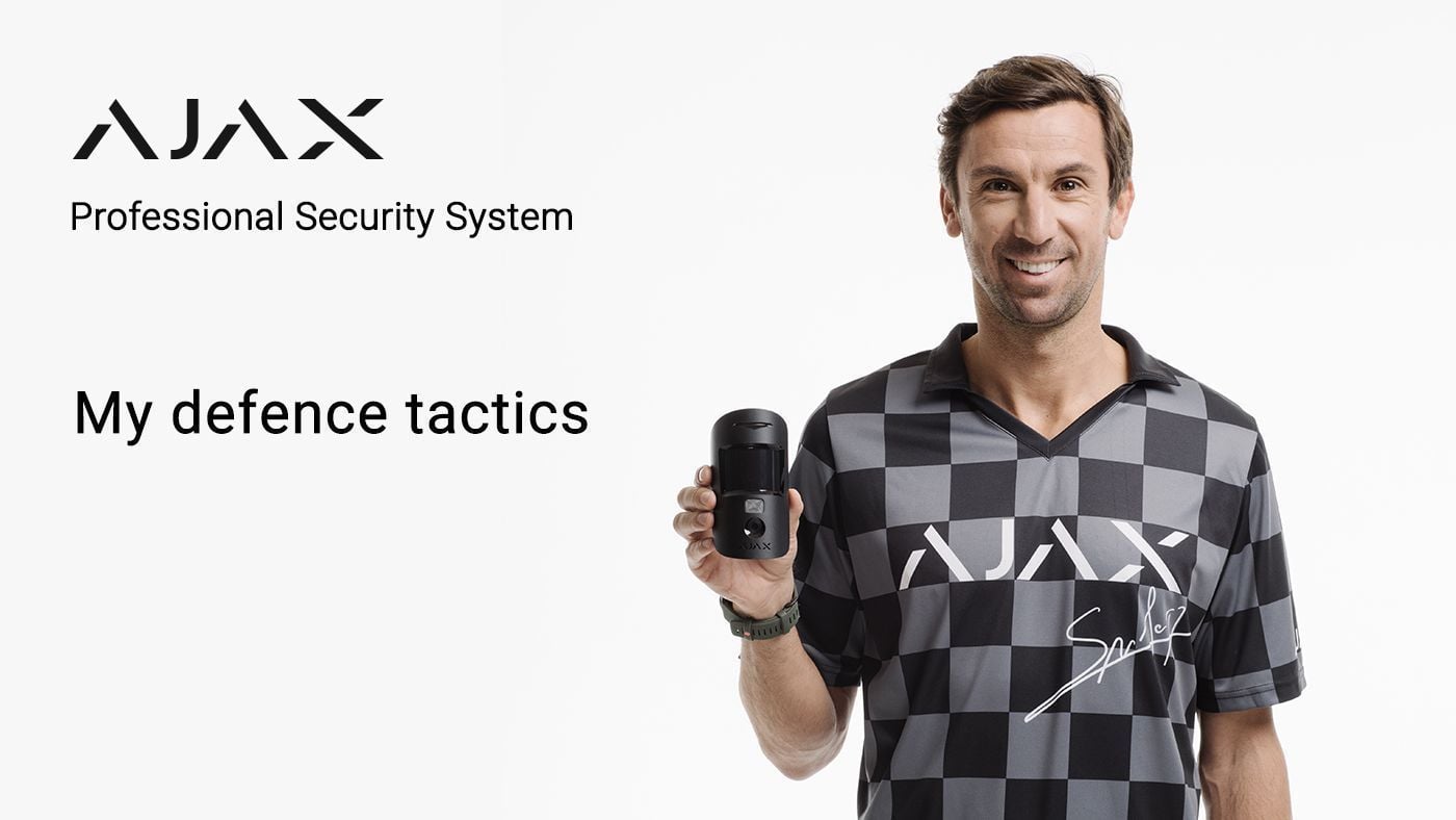 Darijo Srna zostaje ambasadorem marki Ajax Systems w Chorwacji