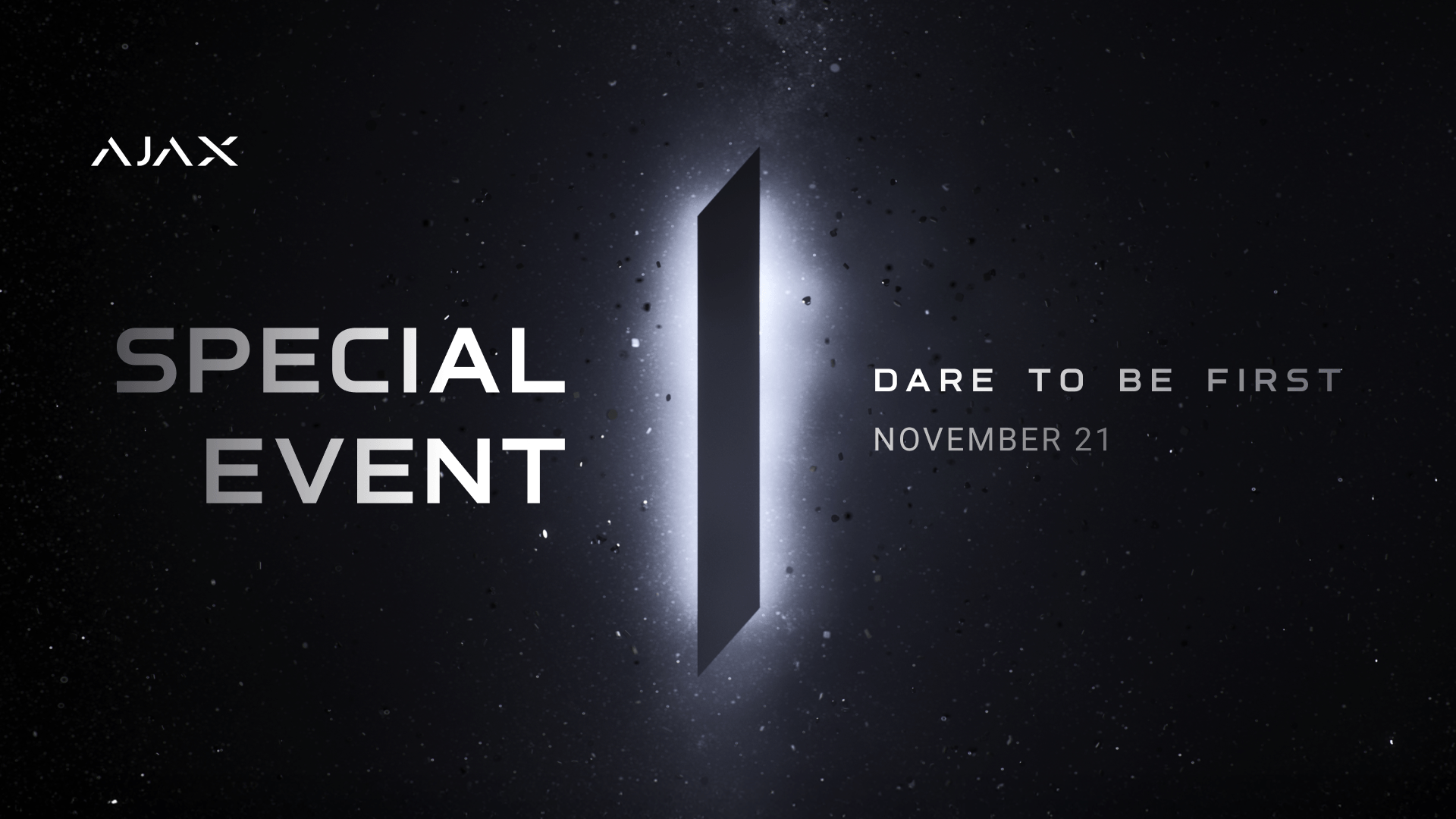 Ajax Systems представить нові продукти на 7-ій презентації Ajax Special Event: Сміливість бути першими