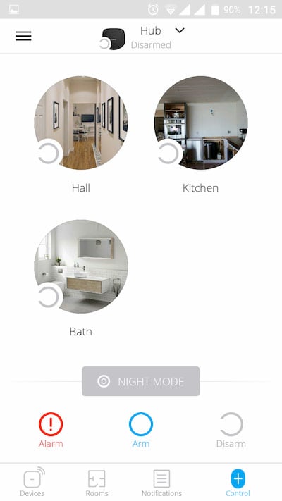 ajax security system application