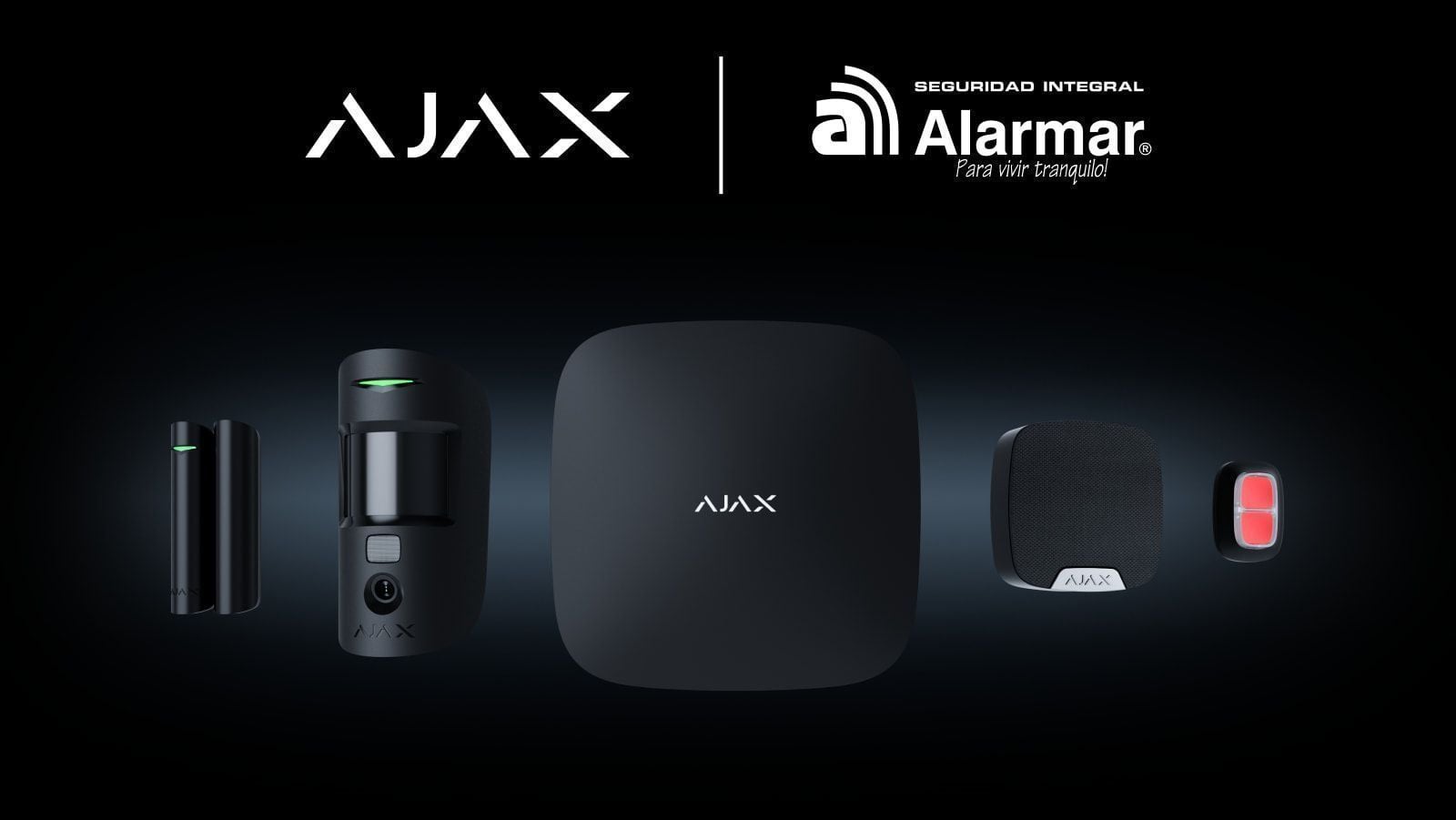 Ajax Systems se asocia con Alarmar en Colombia