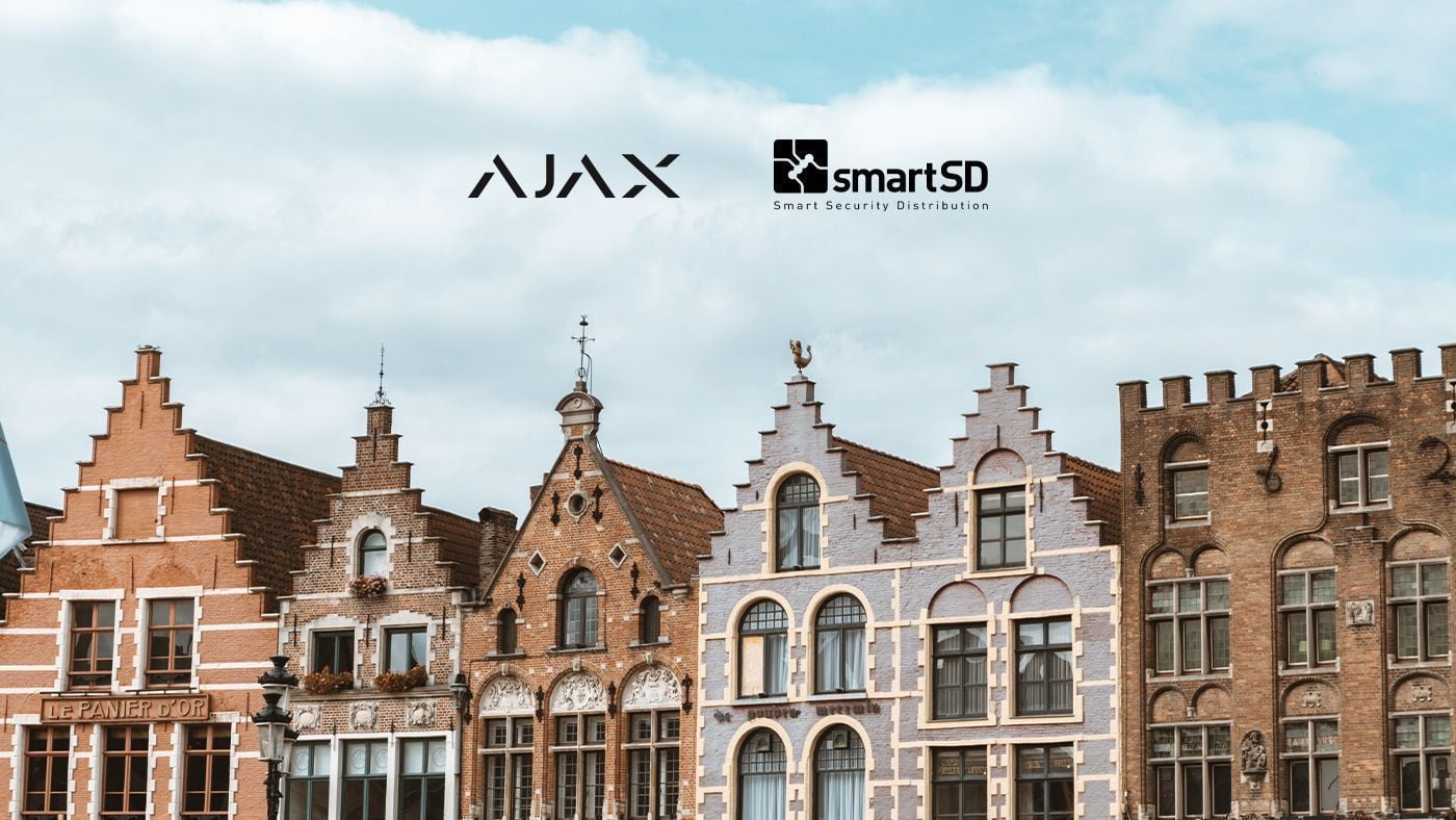 Ajax Systems представляє нового офіційного дистриб’ютора на території Бенілюксу — SmartSD