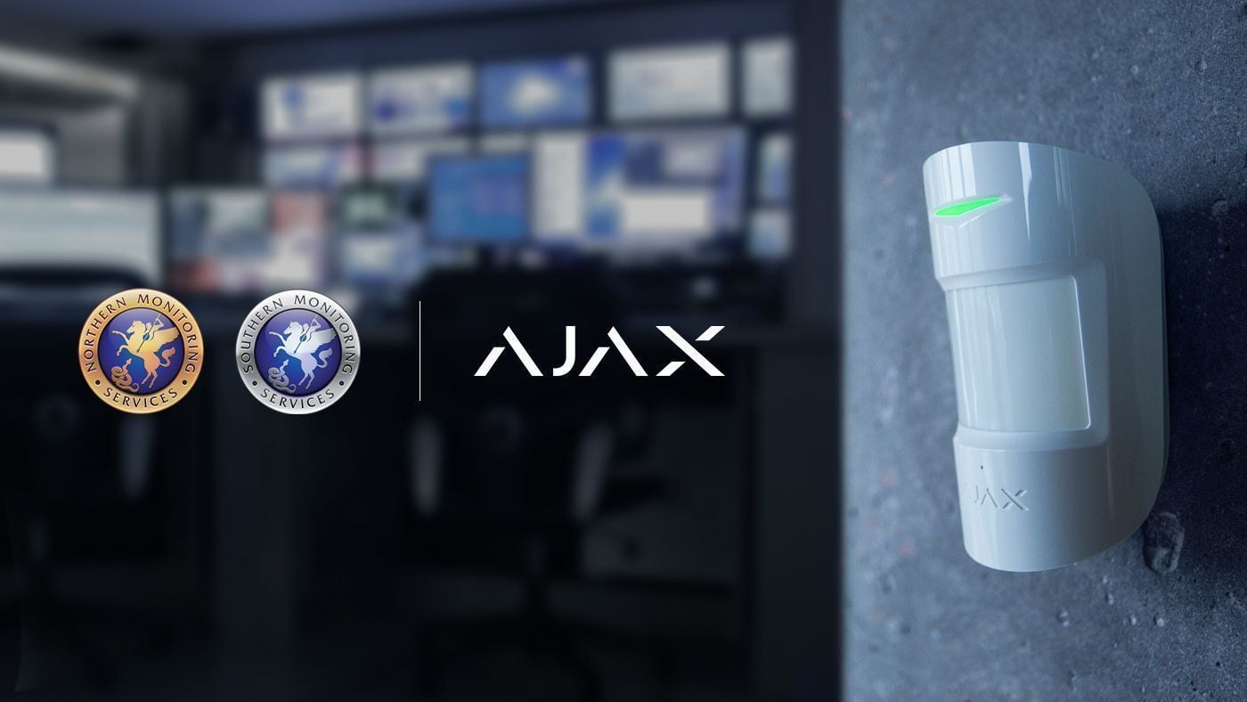 Ajax partners with one of the UK's leading monitoring station Southern and Northern Monitoring