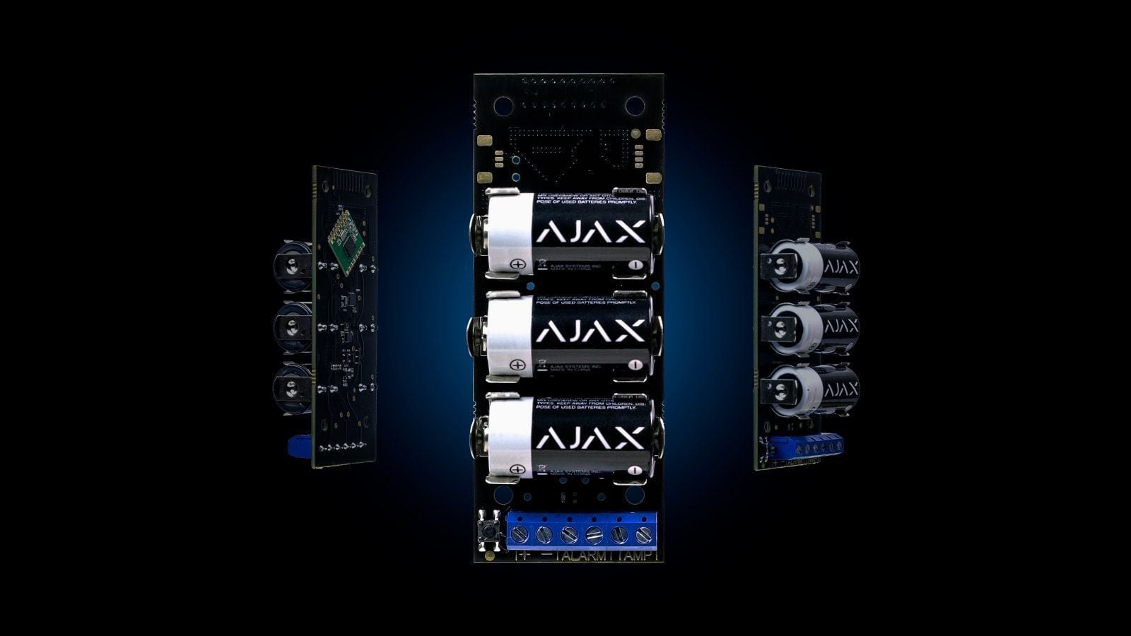 Anbindung eines kabelgebundenen Drittanbieter-Melders in Ajax und weitere Funktionen von Transmitter