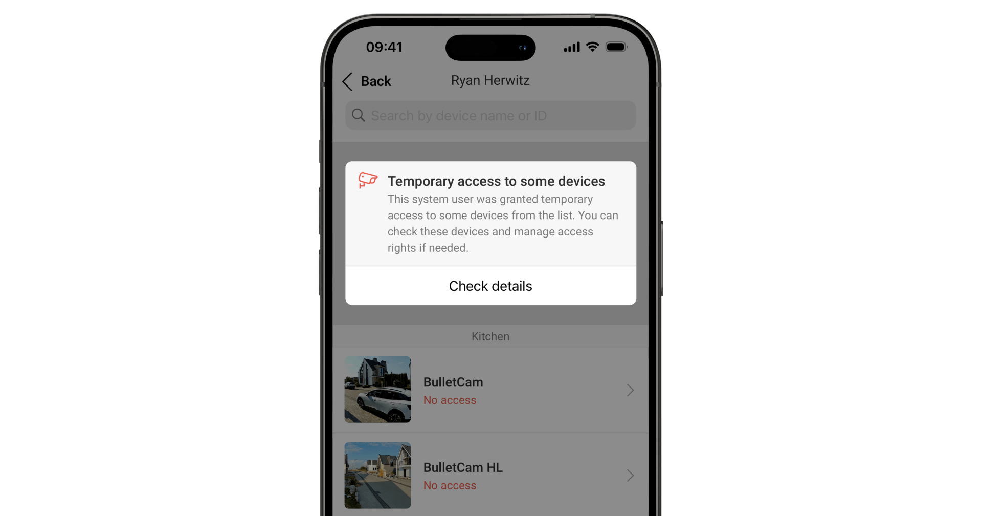 Revoking access