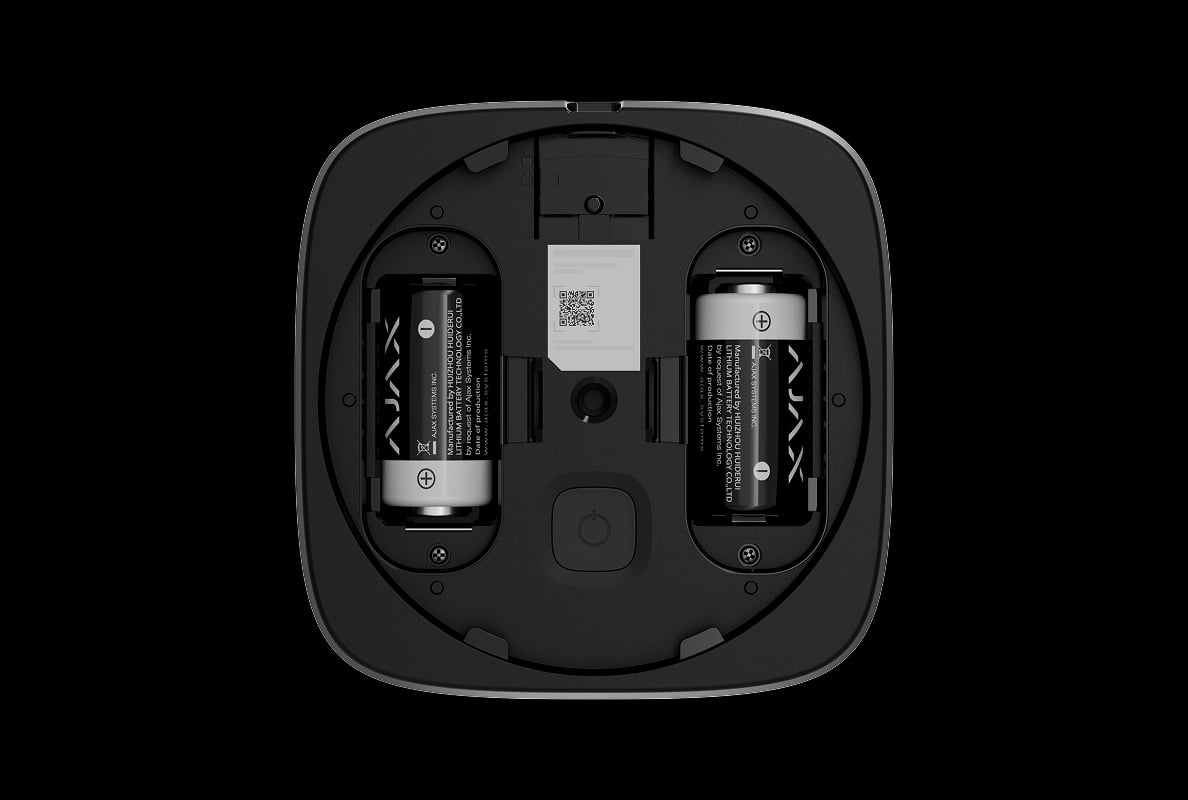 Compartiment de la batterie