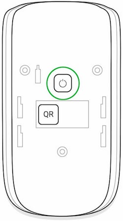 ajax battery motioncam