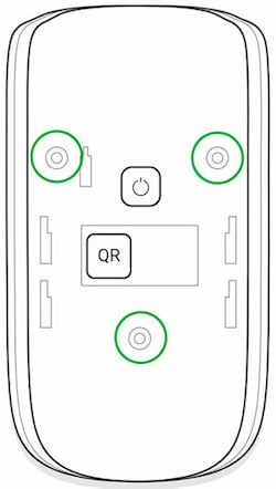 ajax battery motioncam