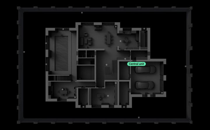Bâtiment historique avec des murs épais