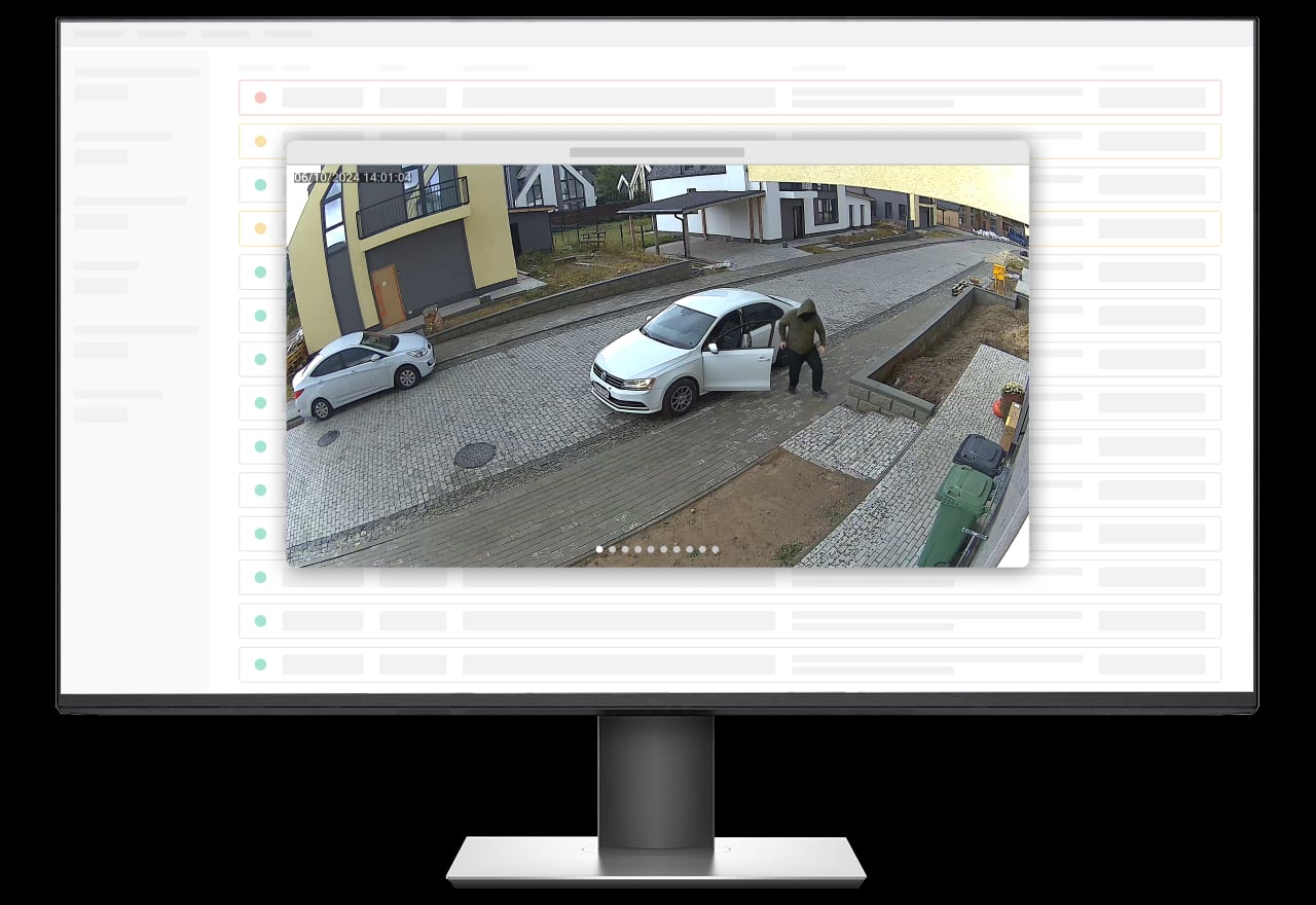 Senaryolara göre fotoğraflı alarm doğrulama
