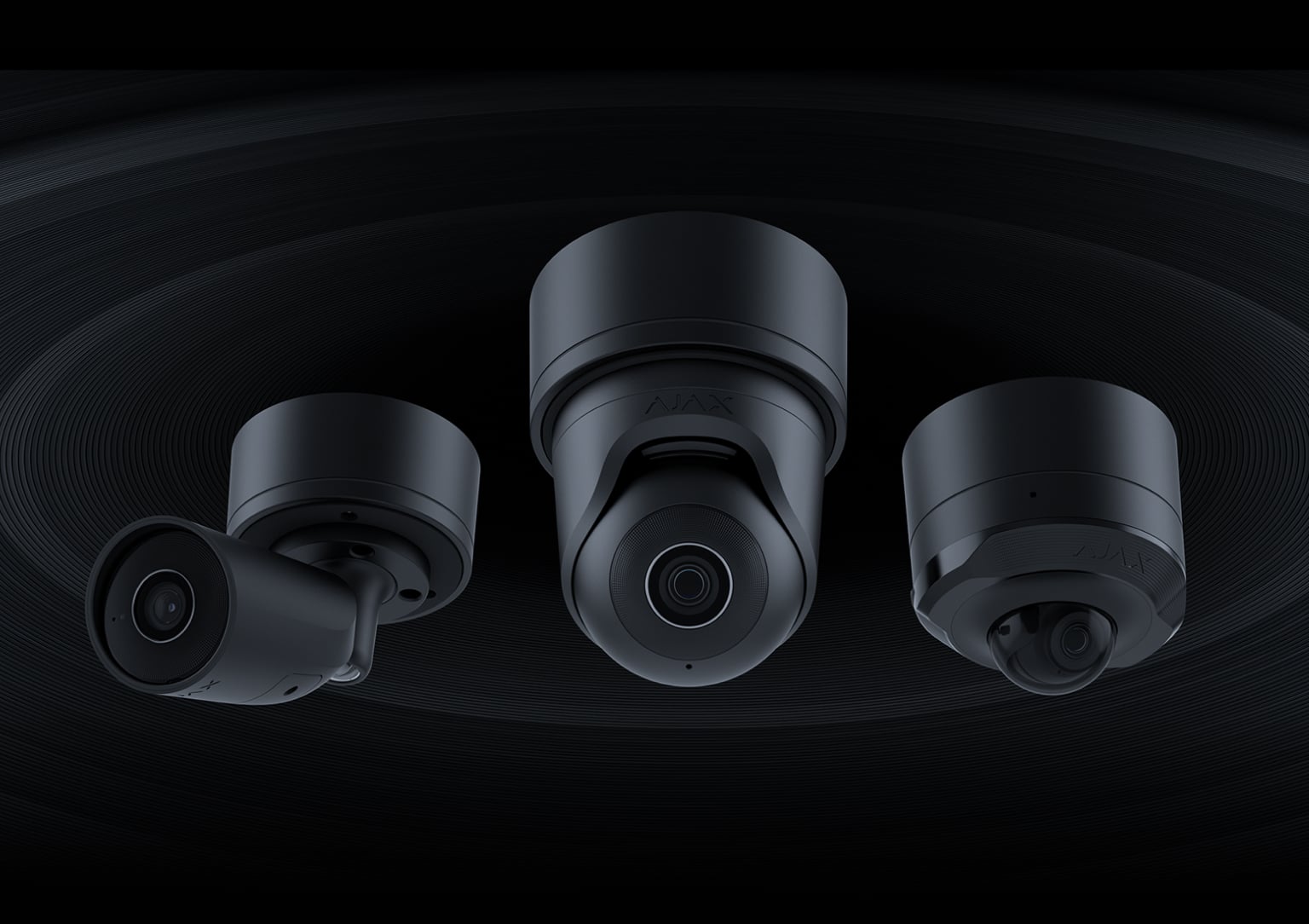 Kamery AJAX BulletCam, TurretCam a DomeCam Mini na JunctionBoxe