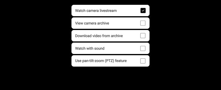 Sistema controllato dall'utente