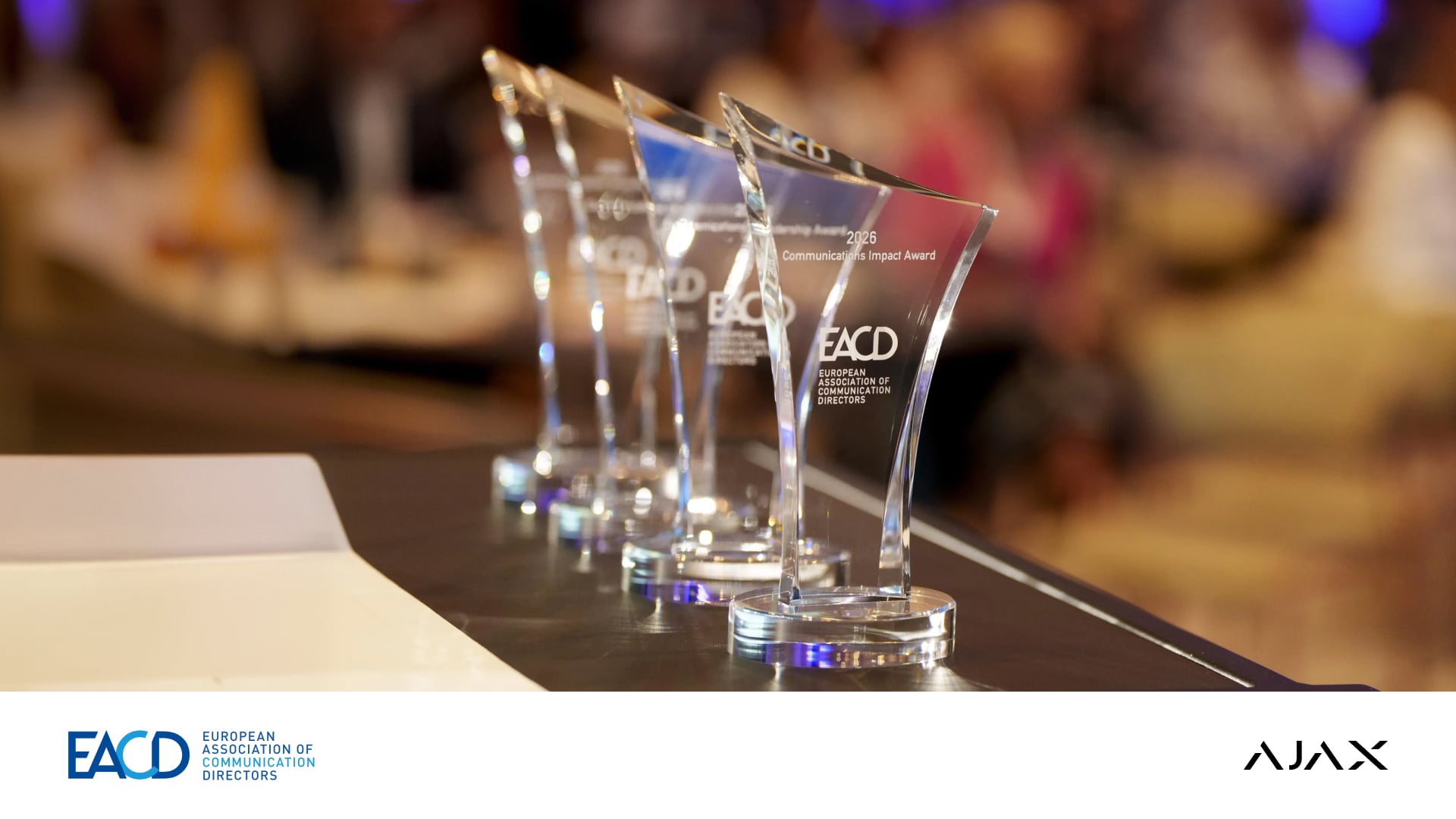 Ajax Systems получила престижную награду EACD Communications Excellence Award