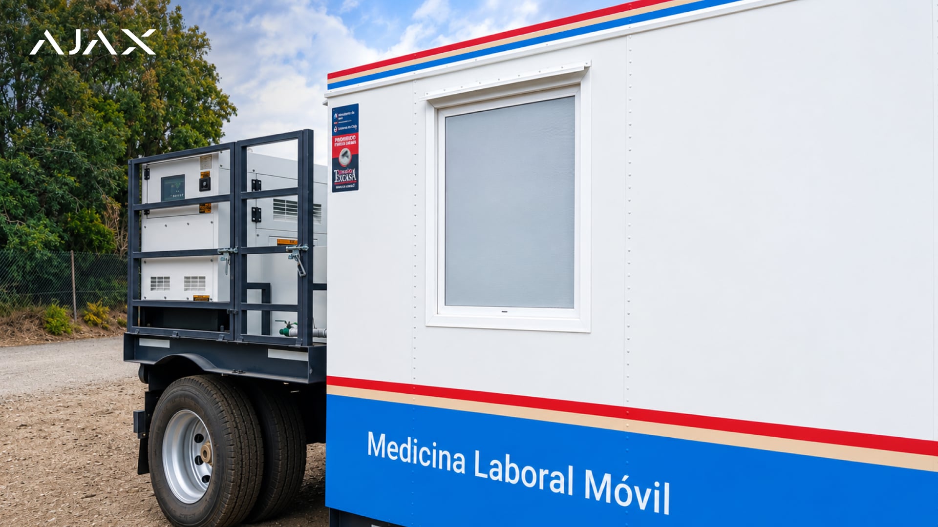 Asistencia sanitaria en movimiento: seguridad integral para una unidad móvil