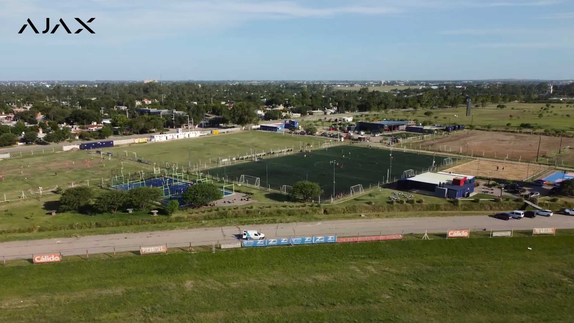 Sicurezza scalabile per un grande complesso sportivo calcistico