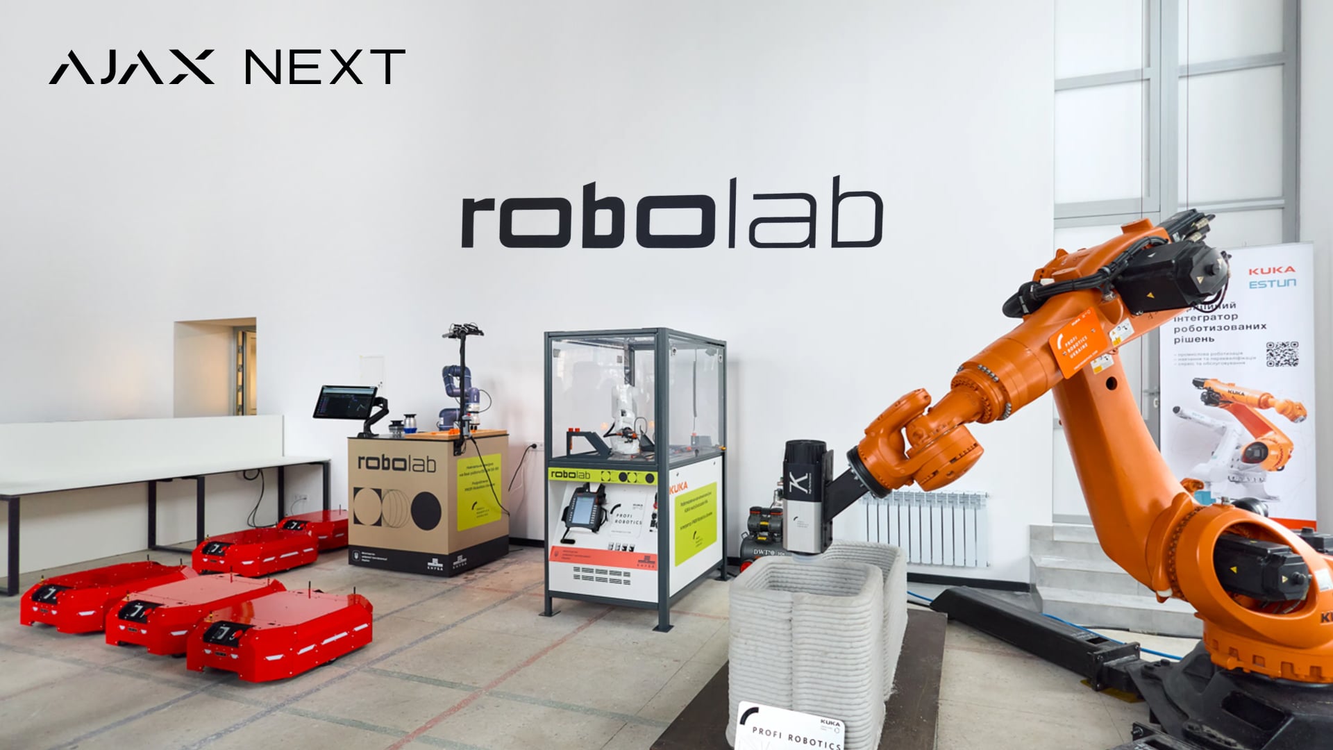 Ajax Systems спільно з партнерами облаштували першу лабораторію RoboLab