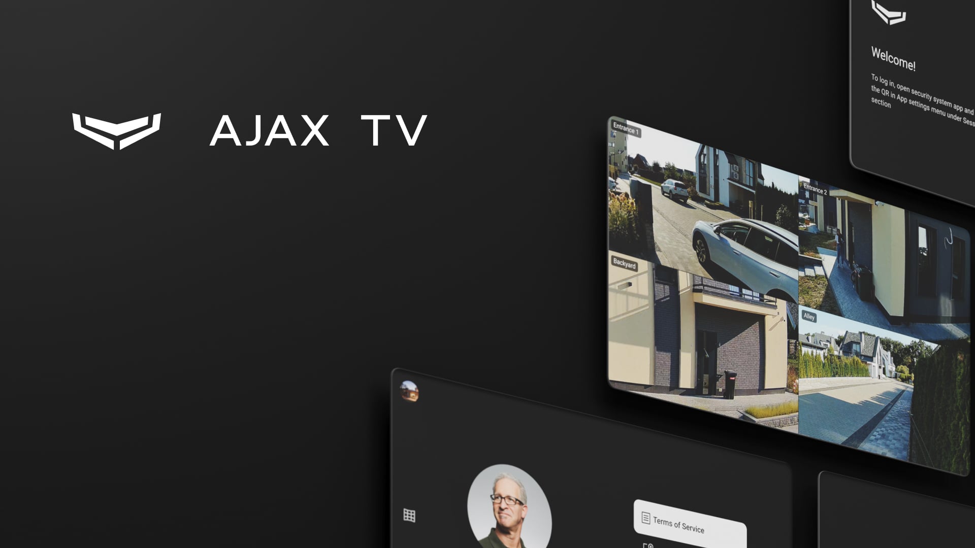 Ajax TV: bringing video surveillance directly to the TV screen