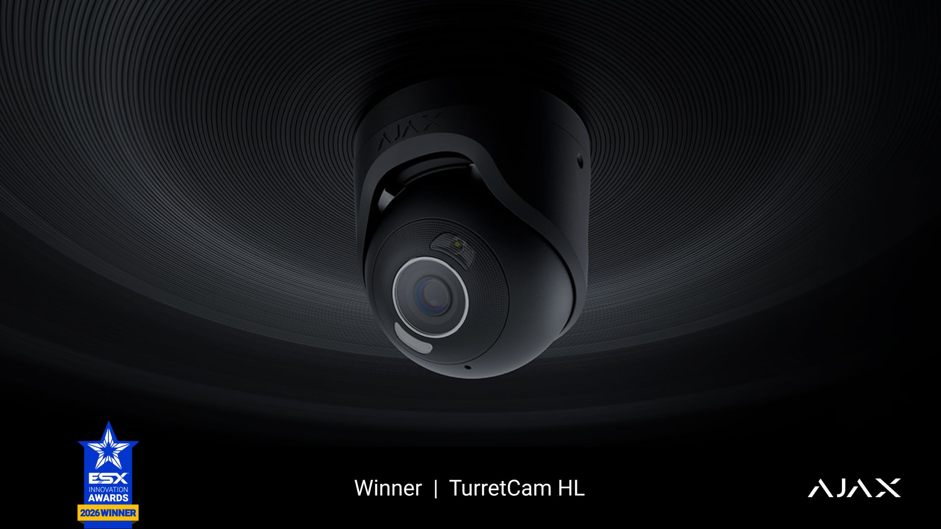 Ajax Systems здобула перемогу на ESX Innovation Awards 2026 з TurretCam HL