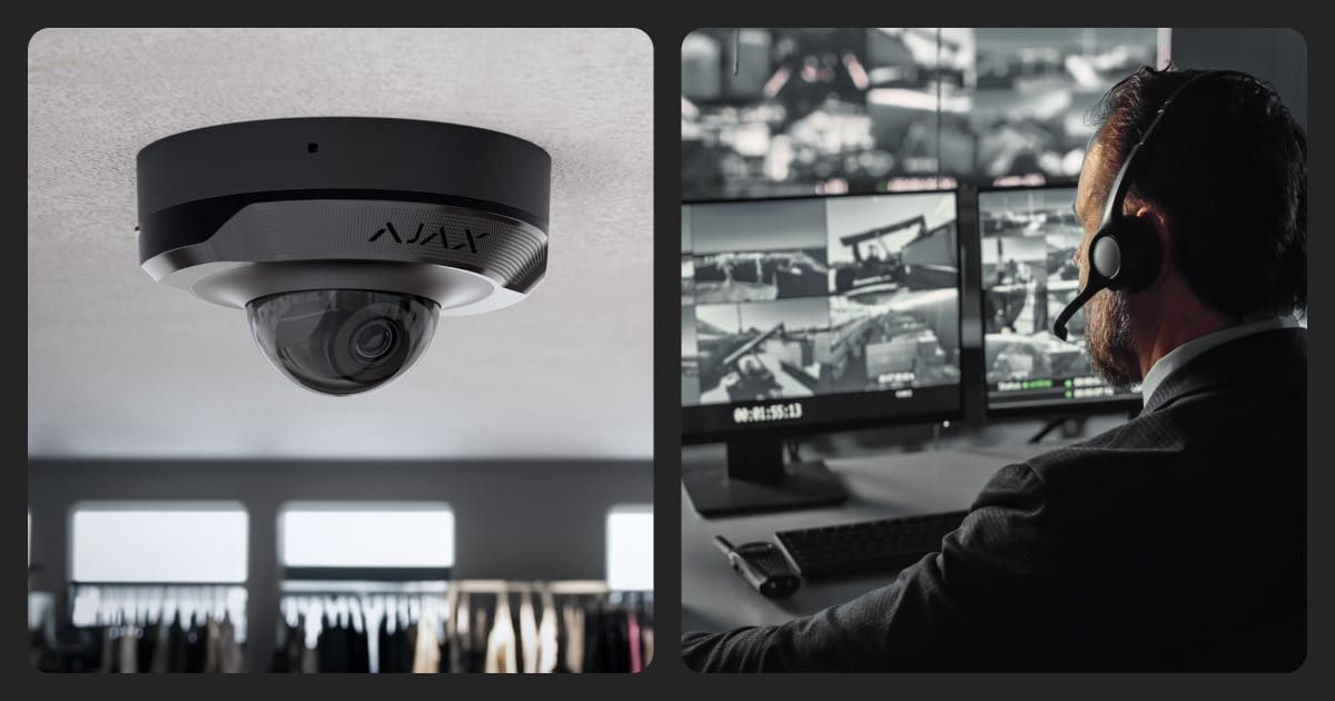 Come integrare la videosorveglianza Ajax in una CRA