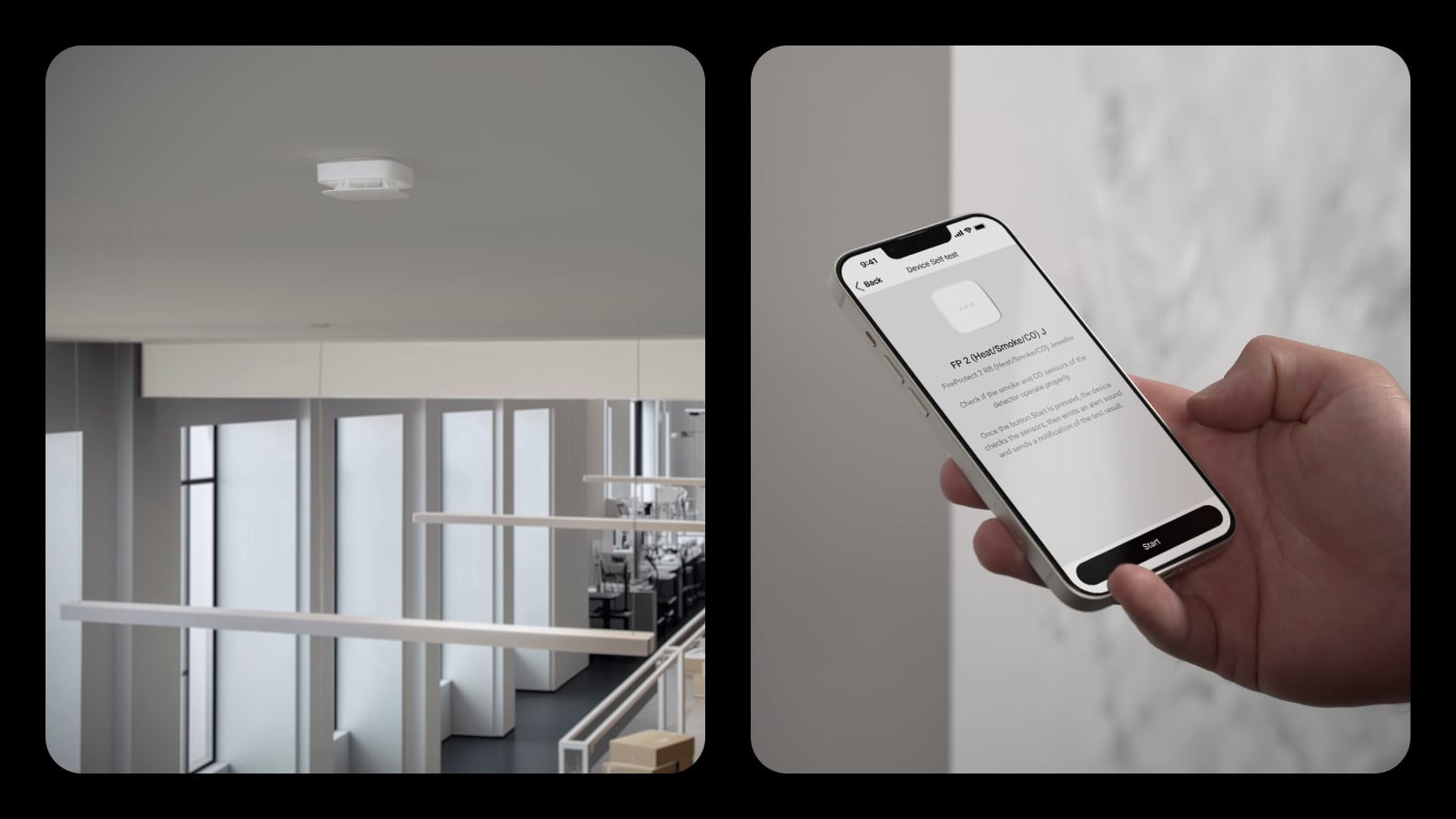 Famille FireProtect 2 : plus besoin de se déplacer pour vérifier vos alarmes grâce au contrôle et aux tests à distance