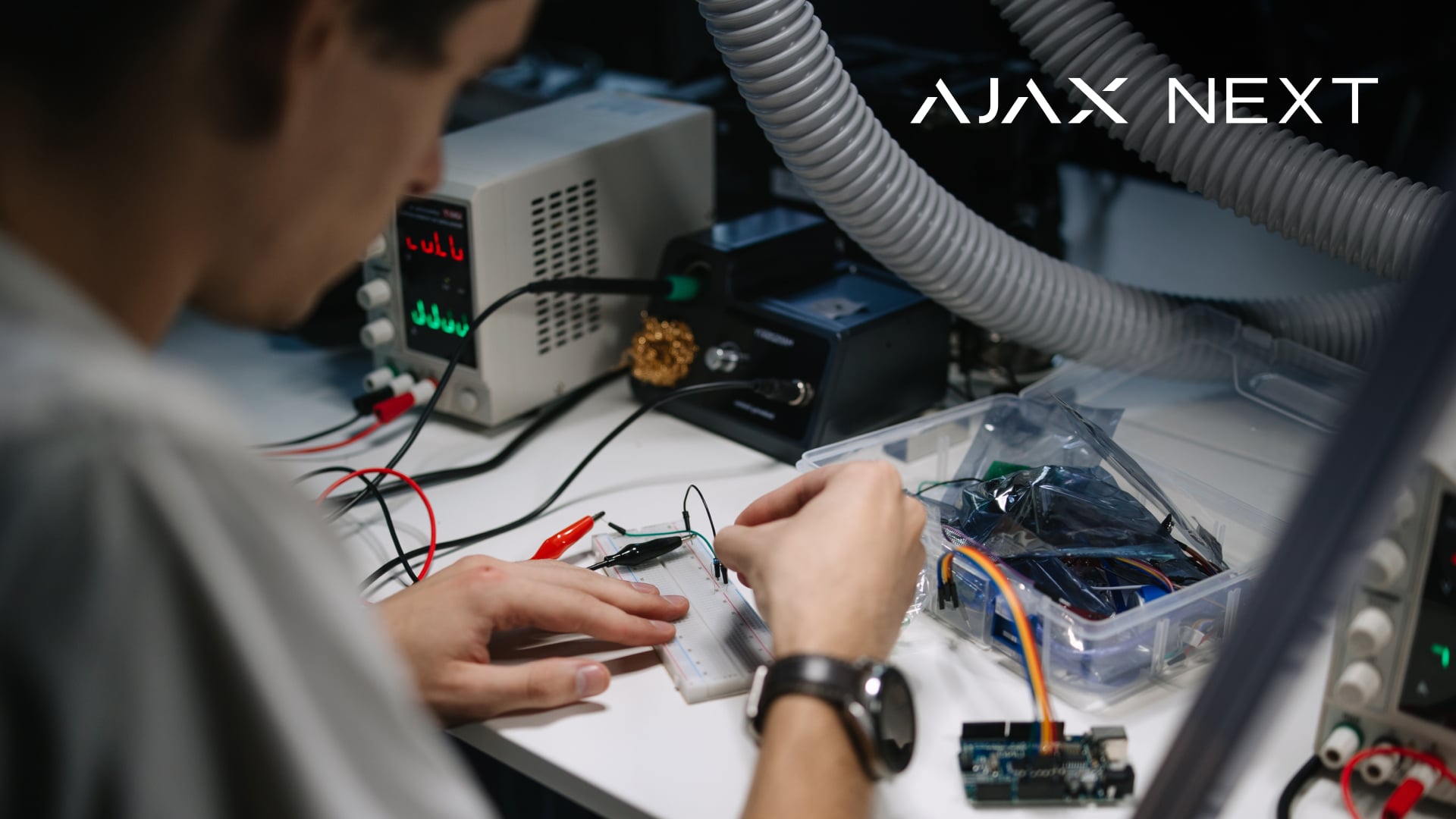 Ajax Systems in cooperation with the National Aviation University opened an electronics laboratory