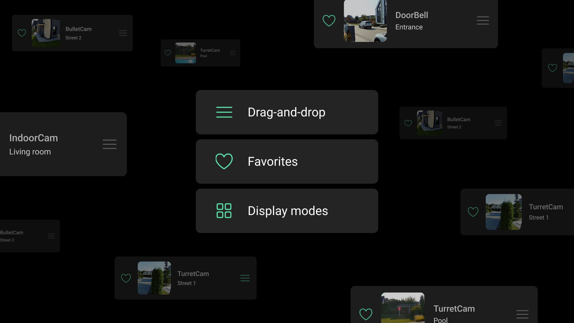 How to customize the video wall in Ajax mobile apps