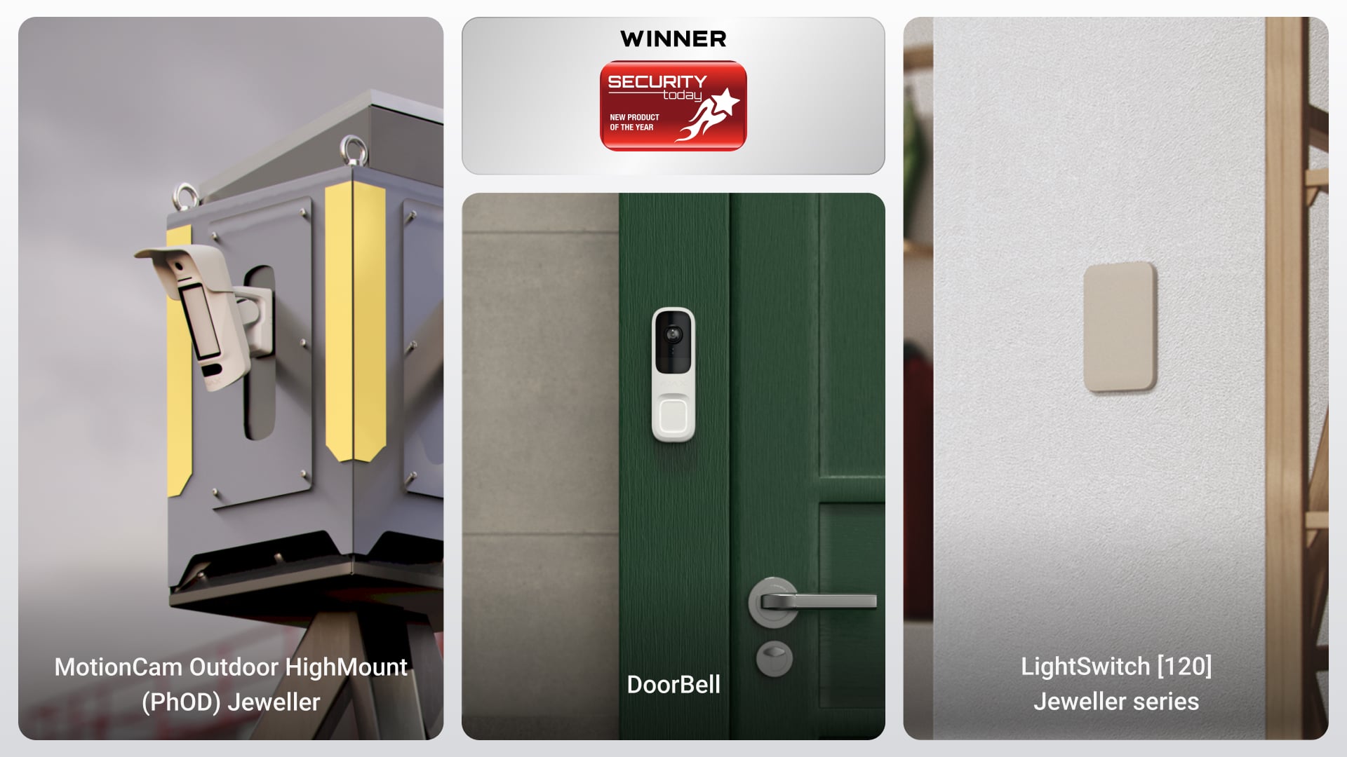 Ajax Systems wins in three categories at the 2025 Security Today New Product of the Year Awards