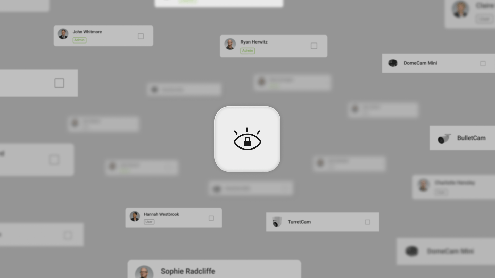Privacy settings in an Ajax system