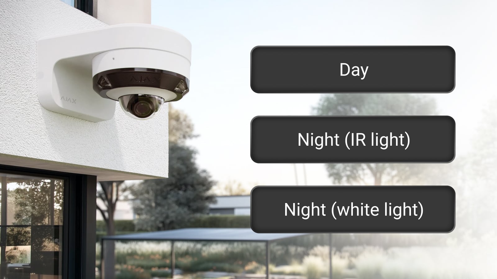Scene-specific settings: tailored video clarity for day and night