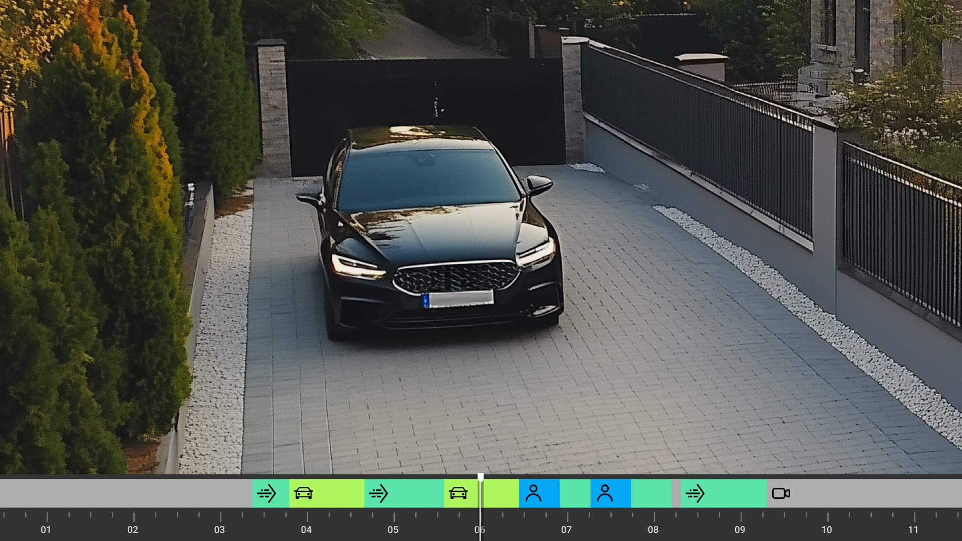 Hoe lang bewaren beveiligingscamera's beelden?