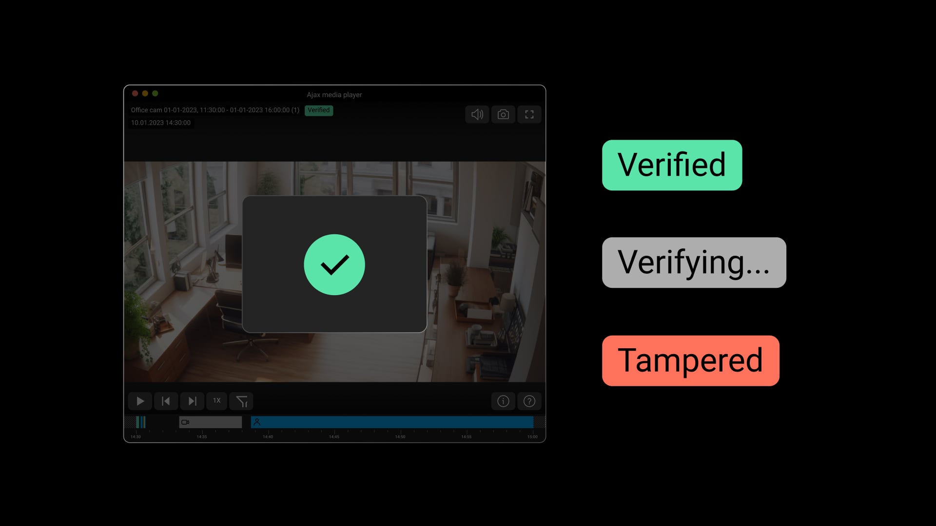 Integrity-verified video evidence: Ajax introduces secure video export