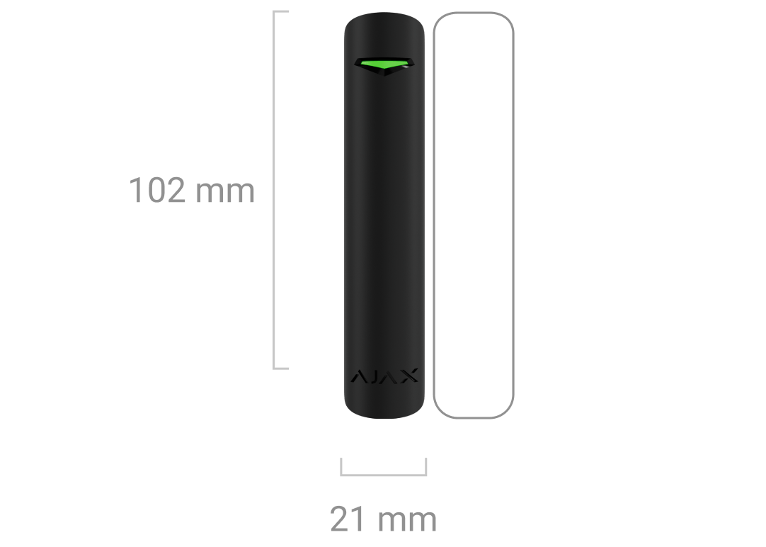 Superior DoorProtect G3 Fibra side