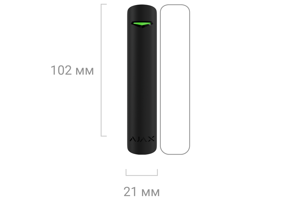 Superior DoorProtect G3 Fibra side