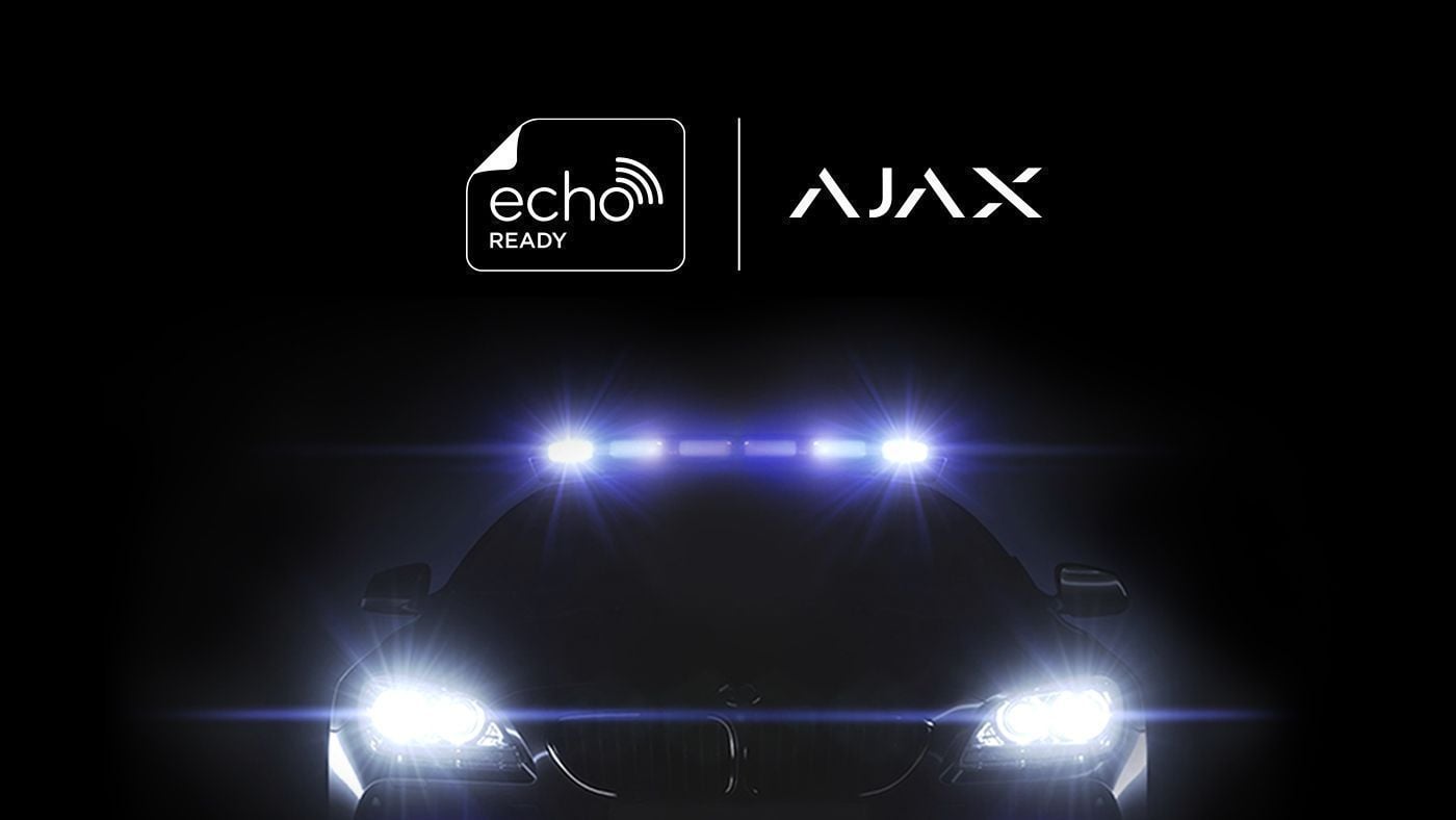 Ajax security system is ECHO-ready