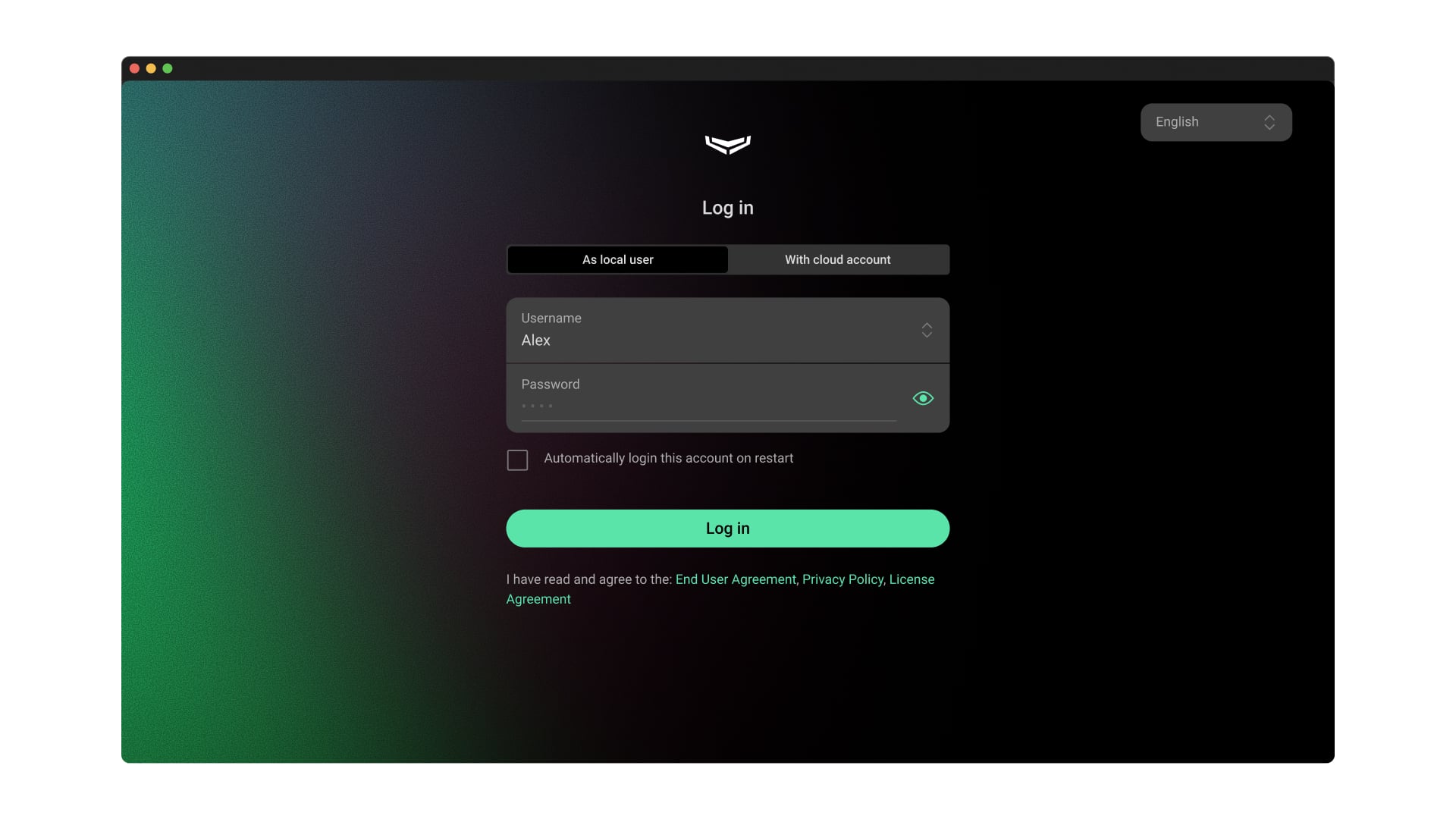 Aanmeldopties voor het VMS
