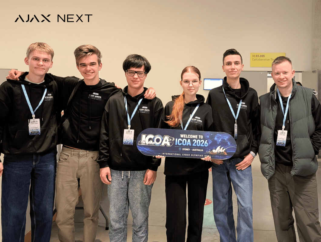 Ukrainian students win four medals at international cybersecurity olympiad with Ajax Systems support