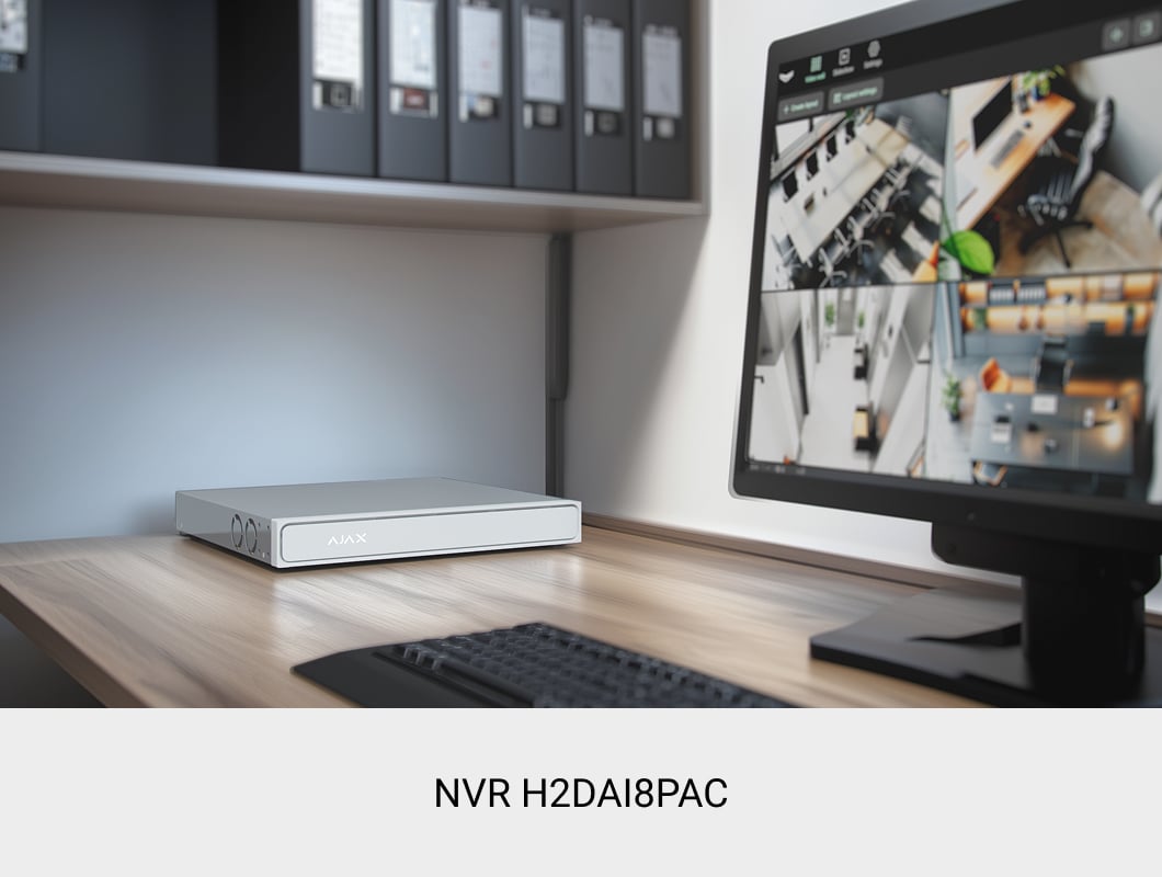 Ajax Superior NVR H2DAI8PAC