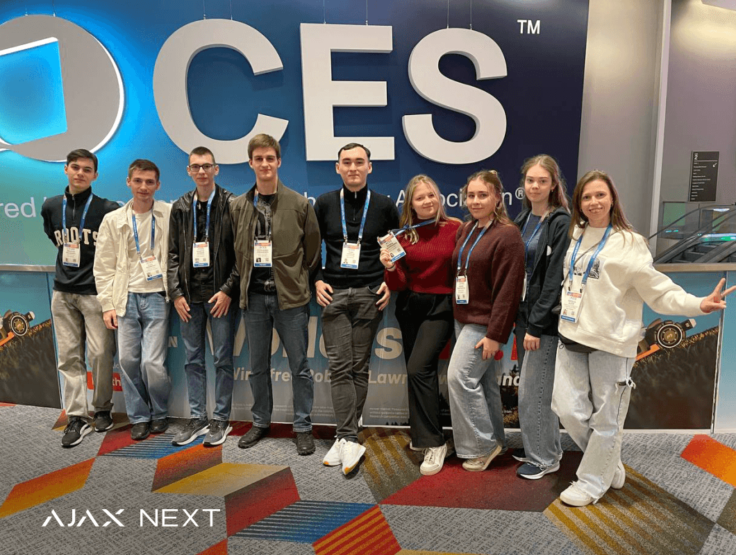 Ukrainian students visited CES — the world's largest technology exhibition in Las Vegas