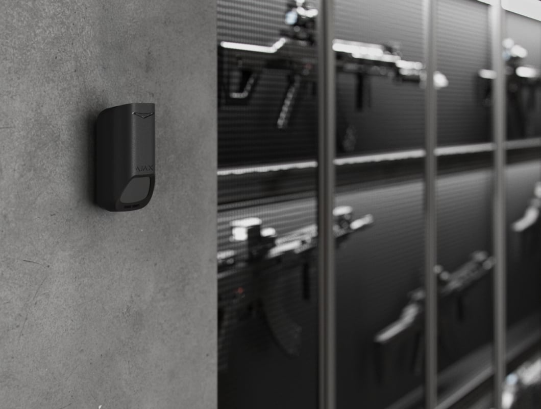 Охоронні пристрої класу Grade 3 у чорному кольорі