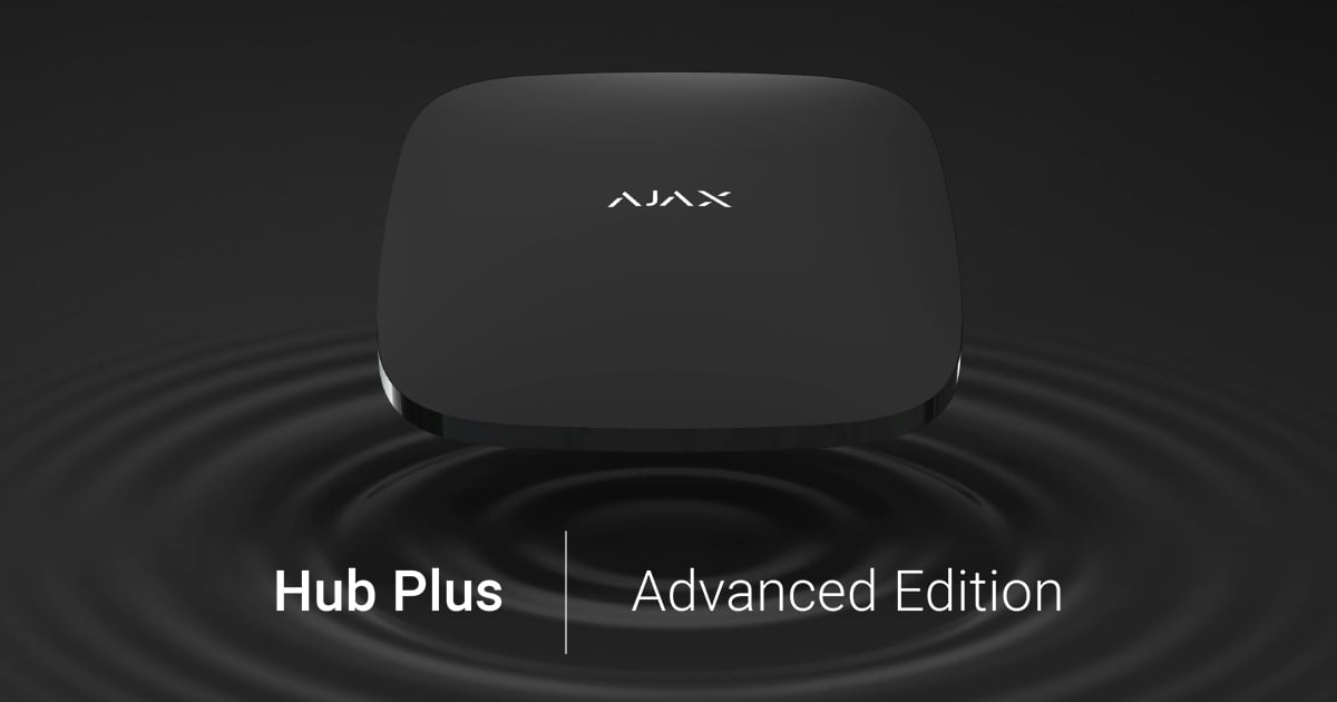 Meet Hub Plus, an advanced version of the Ajax smart control panel ...